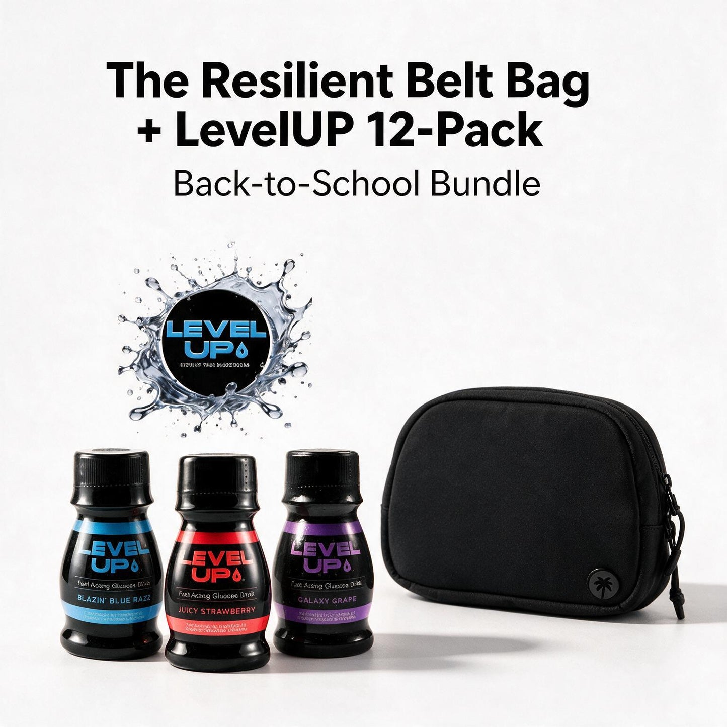 Black Bag + LevelUP 12-Pack | Palmr x LevelUP
